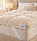 Westy Home beige mattress topper — view 2