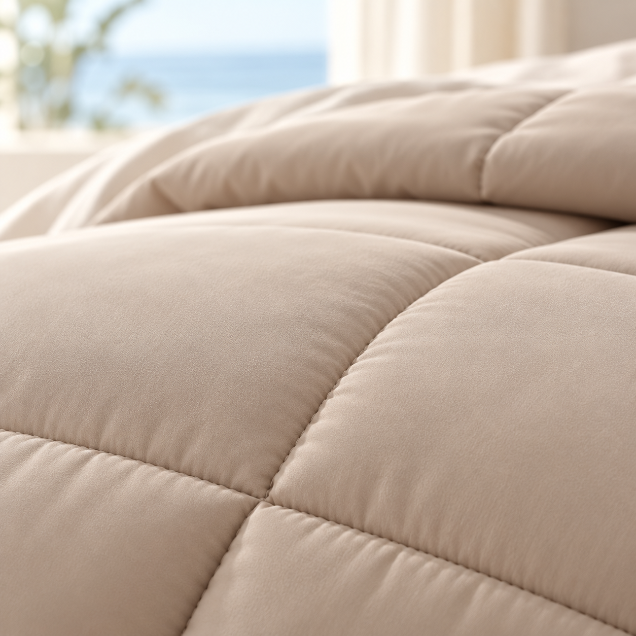 Microfibre comforter texture detail