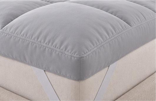 Westy Home grey mattress topper — view 6