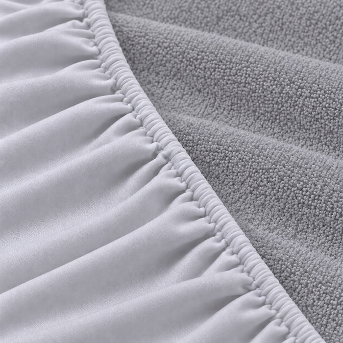 Waterproof Terry Mattress Protector – Grey
