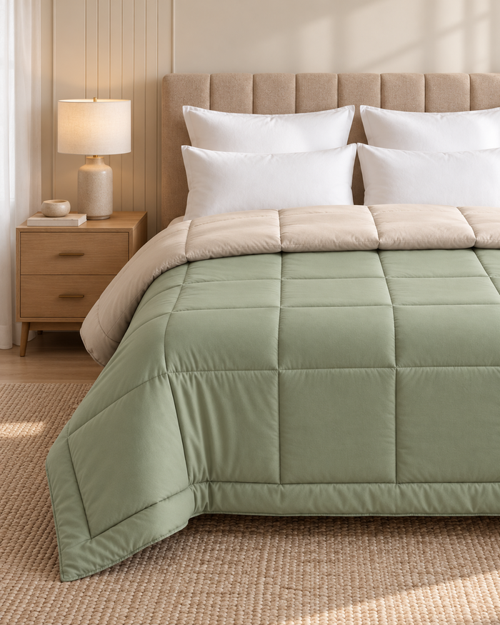 Microfiber Comforter – Pearl & Moss