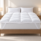 Westy Home white mattress topper — view 1